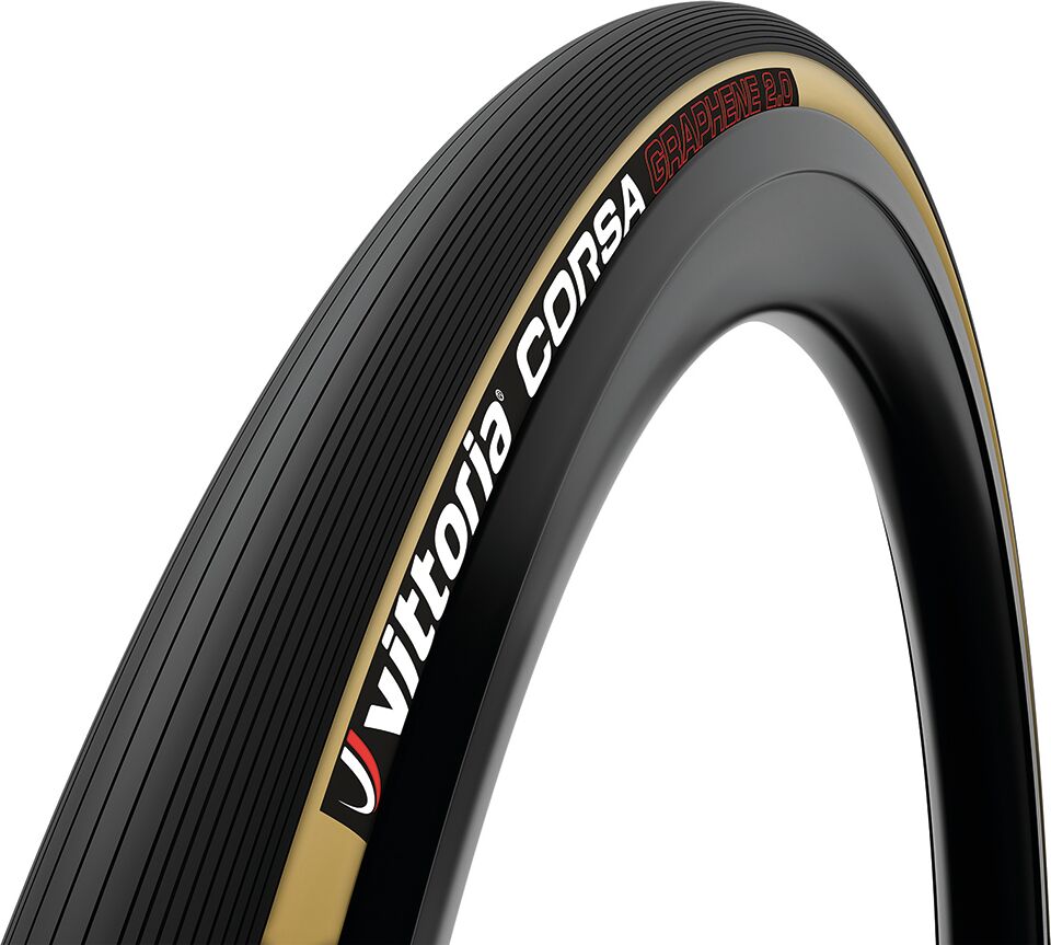 Vittoria Corsa G2.0 clincher, landeveisdekk Brun 700x23c G2 4C (11A00090) 2020