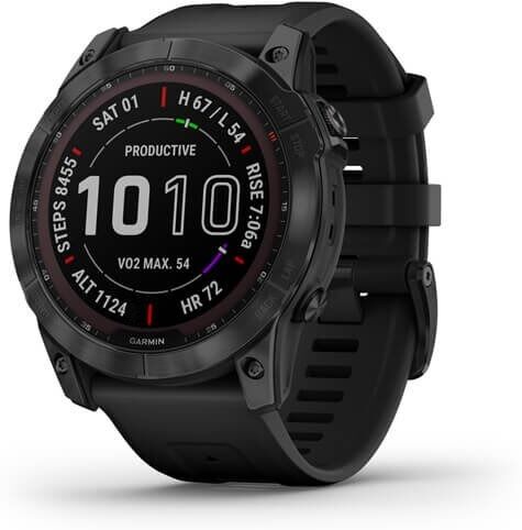 Garmin Fenix 7X Sapphire Solar multisportklokke // FORHÅNDSBESTILLING 010-02541-23 2022