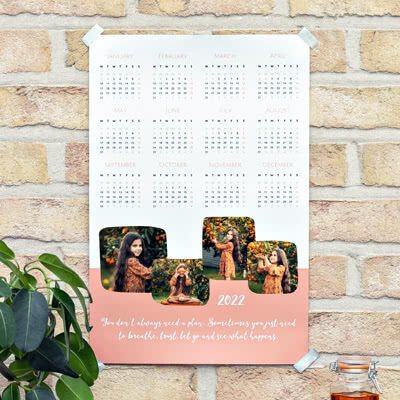 smartphoto Plakatkalender 30 x 45cm