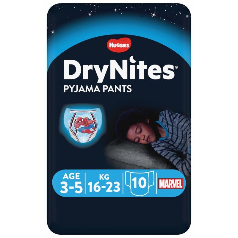 DryNites Boy Pyjama Pants 3-5 Years 10 stk Nattundertøy
