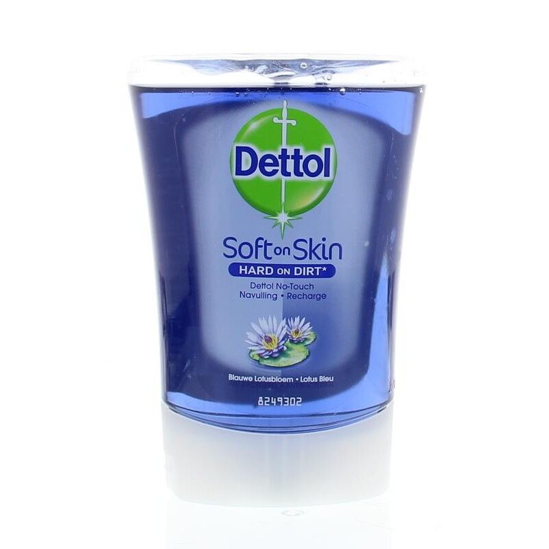 Dettol No Touch Antibacterial Soap Refill Blue Lotus 250 ml Håndsåpe