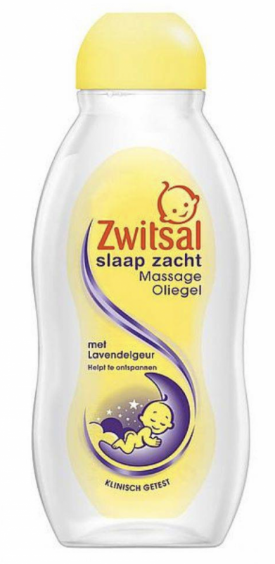 Zwitsal Baby Sleep Gentle Lavender Massage Oil 200 ml Babyolje