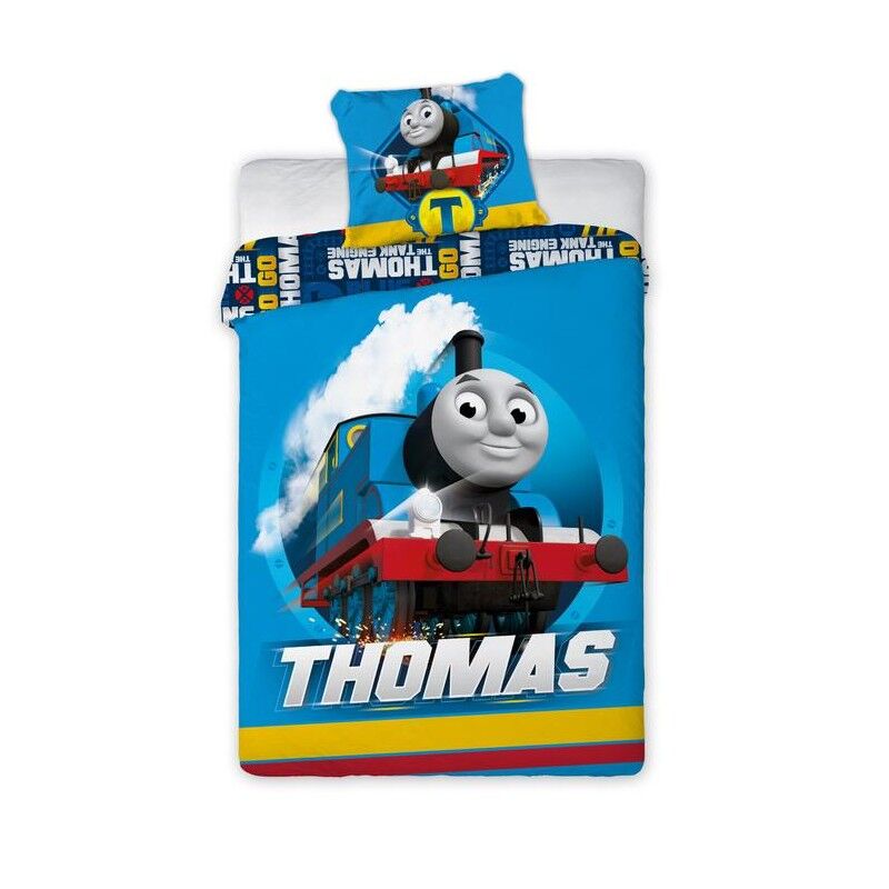 Kids Group Junior Bed Linen Thomas & Friends 100 cm x 140 cm + 40 cm x 45 cm Sengetøy