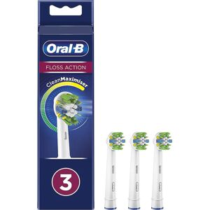 Oral-B Floss Action Toothbrush Heads 3 stk Elektrisk Tannbørste