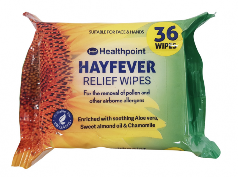 Healthpoint Hayfever Relief Wipes 36 stk Våtservietter