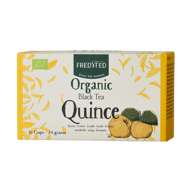 Fredsted Organic Black Tea Quince 16 sachets Te