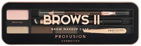 Profusion Pro Makeup Case Brows II 1 stk Øyenbrynssett