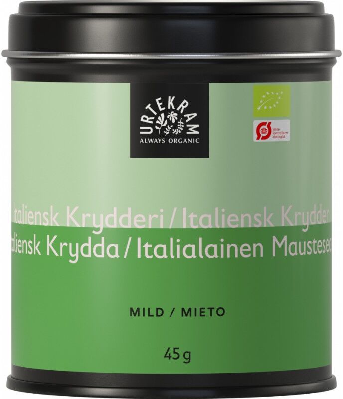 Urtekram Italiensk Krydder Øko 45 g Krydder