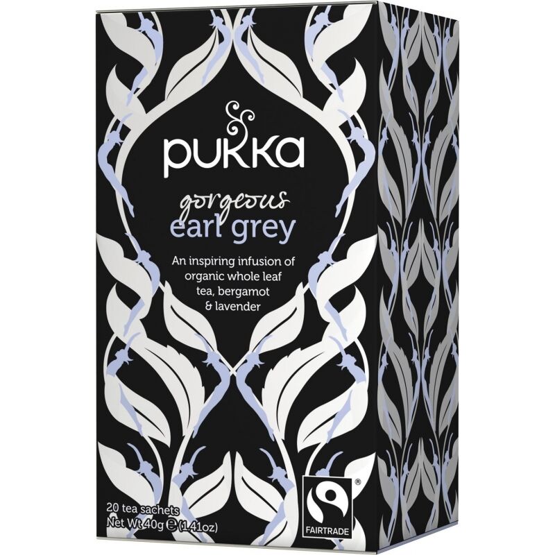 Pukka Gorgeous Earl Grey Tea Øko 20 sachets Te