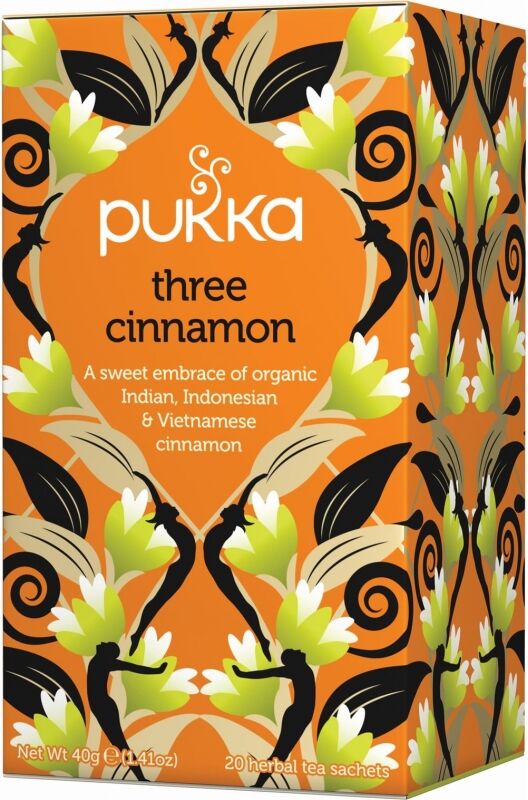 Pukka Three Cinnamon Tea Øko 20 sachets Te