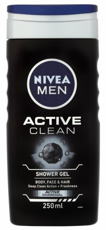 Nivea Men Active Clean Shower Gel 250 ml Dusjsåpe