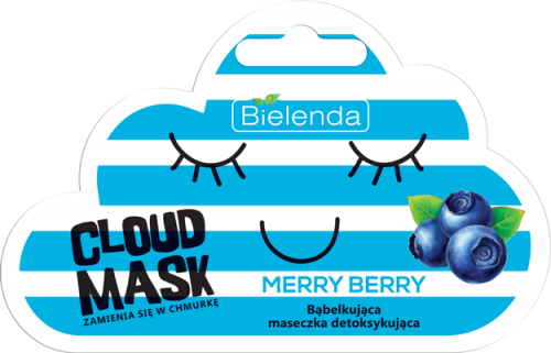 Bielenda Cloud Mask Merry Berry 6 g Ansiktsmaske