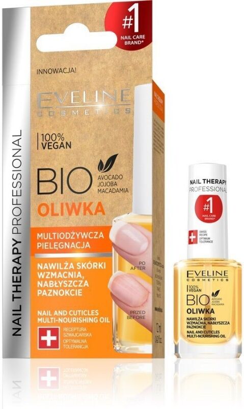 Eveline Bio Nail Therapy Multi-Nourishing Oil 12 ml Neglepleie