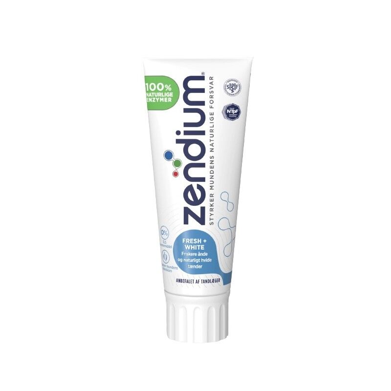 Zendium Fresh White Tannkrem 75 ml Tannkrem