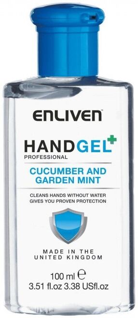 Enliven Hand Gel Original Cucumber & Mint 100 ml Hånddesinfeksjon