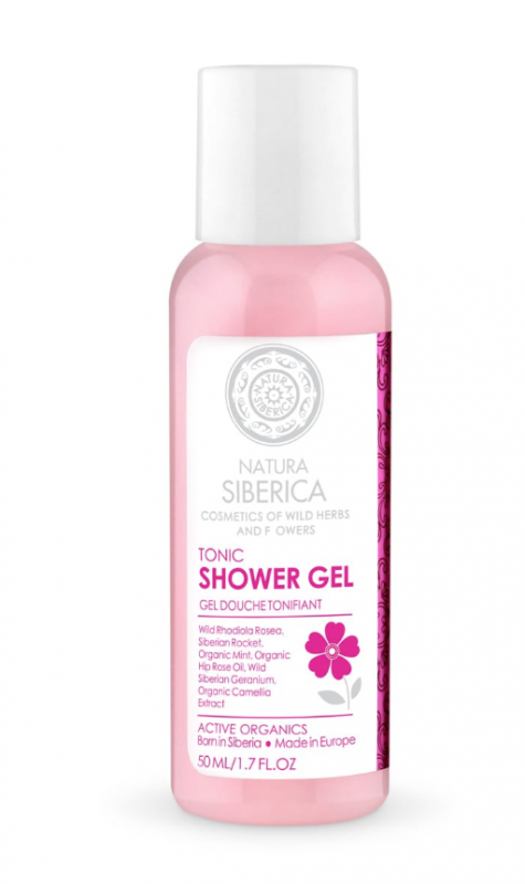 Natura Siberica Tonic Shower Gel Travel Size 50 ml Dusjsåpe