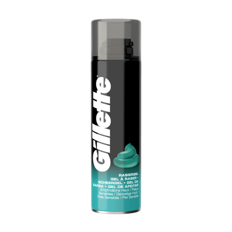 Gillette Sensitive Skin Shaving Gel 200 ml Barberingsgel
