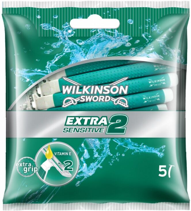 Wilkinson Sword Extra 2 Sensitive Engangshøvler 5 stk Engangshøvler