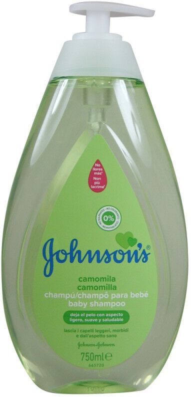 Johnson's Baby Shampoo Camomile 750 ml Babysjampo