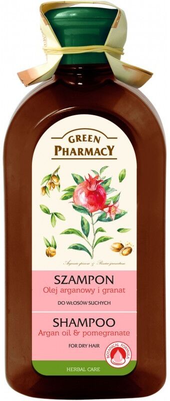 Green Pharmacy Argan Oil & Pomegranate Shampoo Dry Hair 350 ml Sjampo