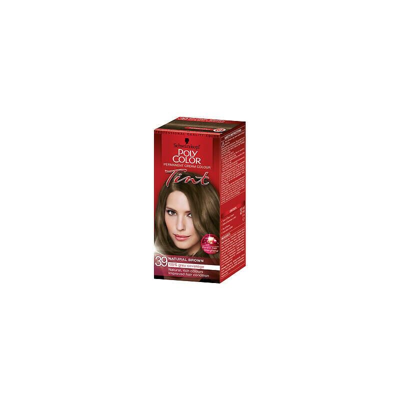 Schwarzkopf Poly Color 39 Natural Brown 1 stk Hårfarge