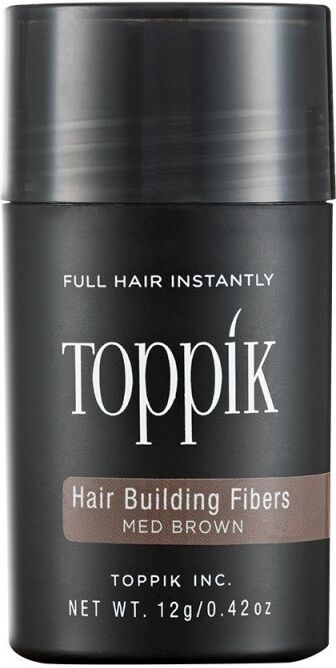 Toppik Hair Building Fibers Medium Brown 12 g Hårpudder