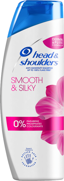 Head & Shoulders Smooth & Silky Anti-Dandruff Shampoo 500 ml Flass sjampo