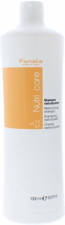 Fanola Nutri Care Restructuring Shampoo 1000 ml Sjampo