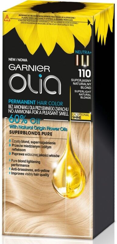 Garnier Olia 110 Superlight Natural Blonde 1 stk Hårfarge