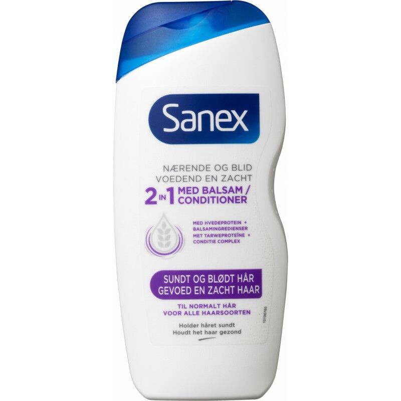 Sanex Shampoo Med Balsam 2-In-1 250 ml Sjampo og balsam