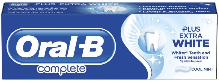 Oral-B Complete Extra White Mint Tannkrem 75 ml Tannkrem