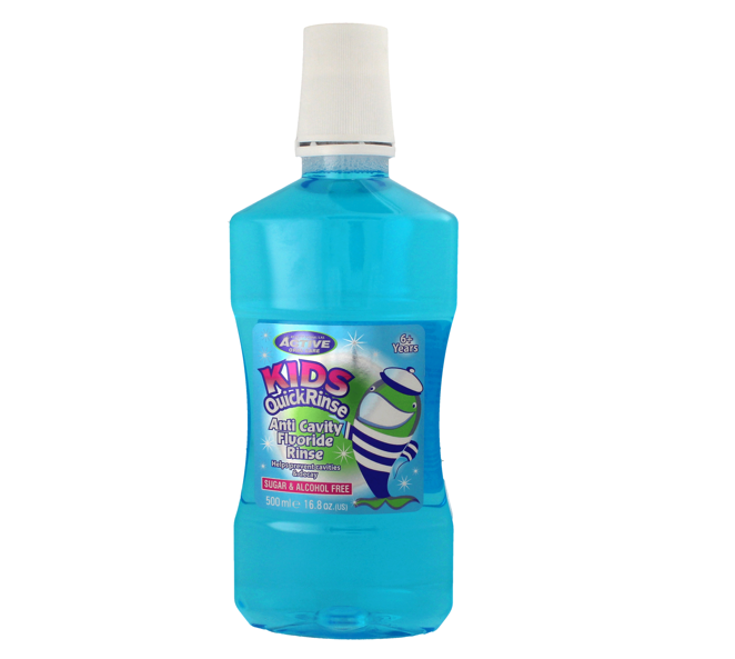 Active Oral Care Kids Quick Rinse Munnskyll 500 ml Munnskyll