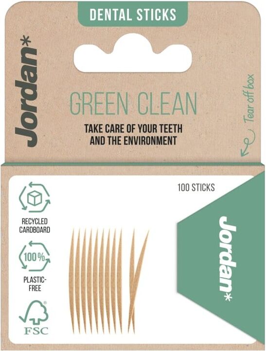 Jordan Green Clean Toothpicks 100 stk Tannpleie