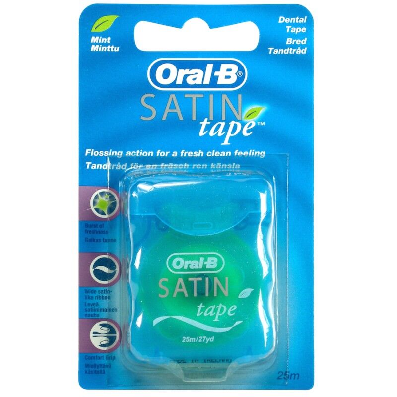 Oral-B Satin Tape Floss 25 m Tanntråd