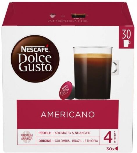 Nescafe Dolce Gusto Americano Big Pack 30 stk Kaffekapsler