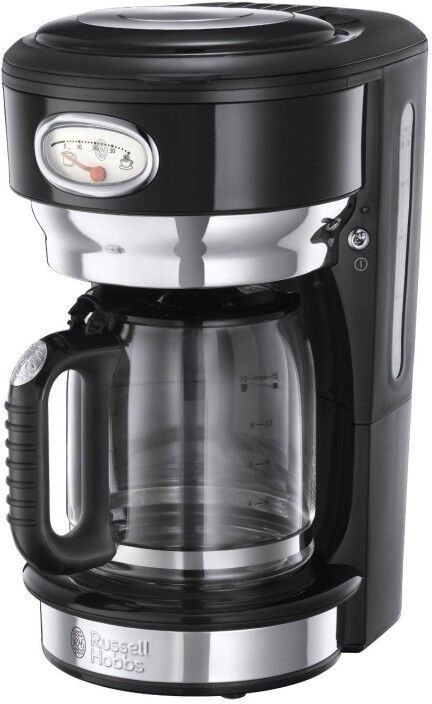 Russell Hobbs 21790-56 Retro Kaffetrakter Black 1 stk Kjøkkenutstyr