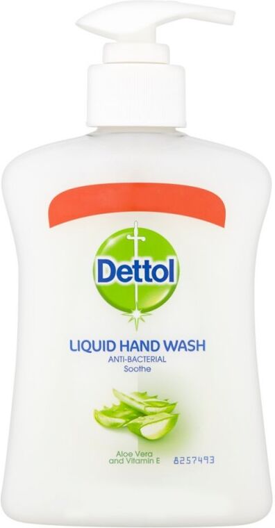 Dettol Anti-Bacterial Håndvask Aloe Vera 250 ml Håndsåpe