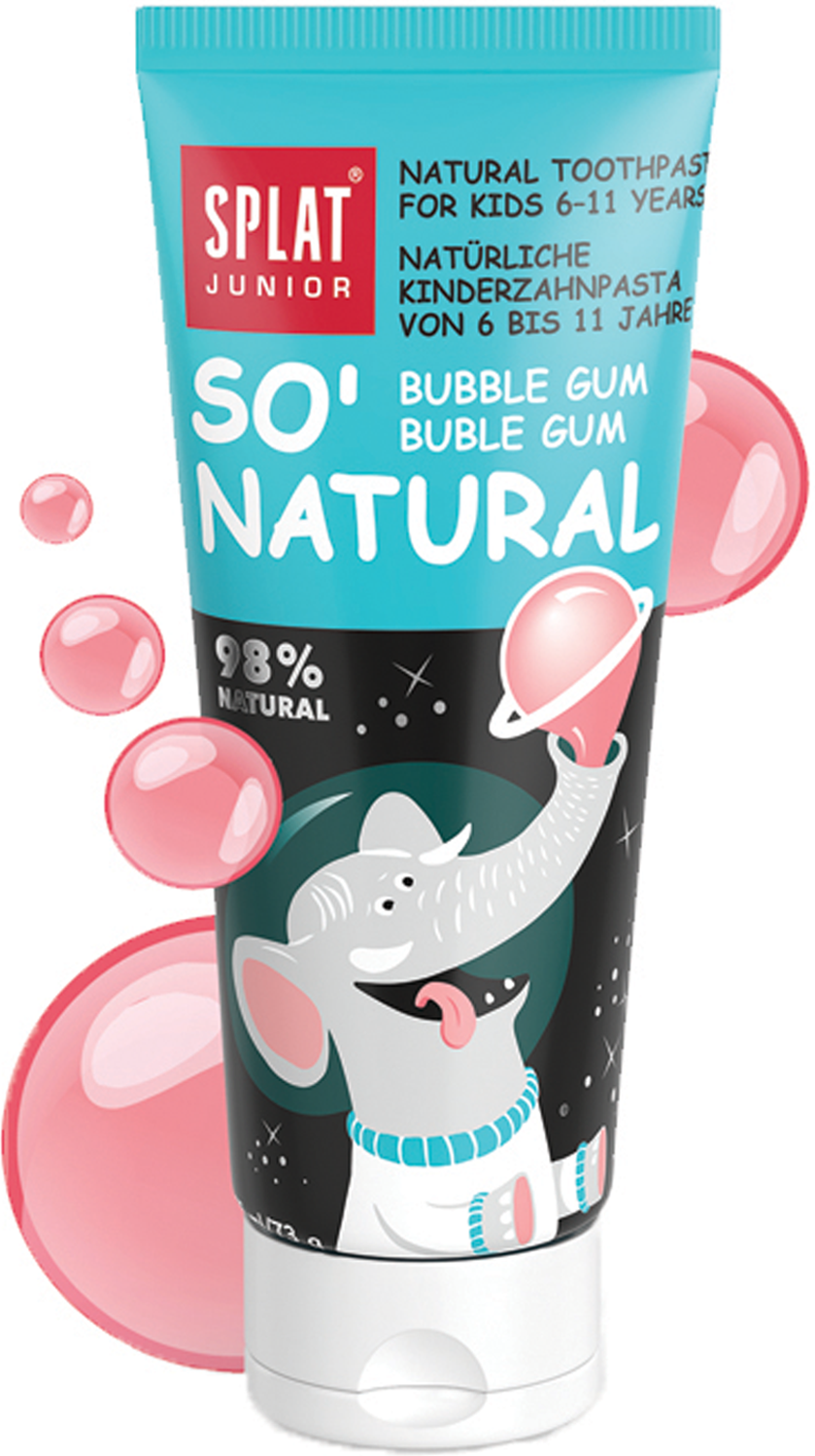 Splat Junior Bubblegum Tannkrem 73ml