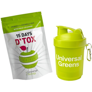 Universal Biology 15 Days Dtox 15stk + Gratis Shaker