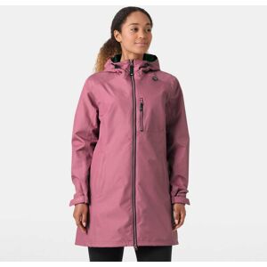 Helly Hansen Dame Lang Belfast 3/4 Length Regnjakke Rosa S RosaS Helly Hansen Dame Lang Belfast 3/4 Length Regnjakke Rosa S RosaS