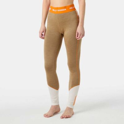 Helly Hansen Lifa® Merino Midweight Base Layer Pants Dame - Brown - S BROWNS Helly Hansen Lifa® Merino Midweight Base Layer Pants Dame - Brown - S BROWNS