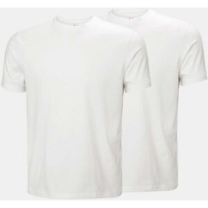 Helly Hansen 2-pakning HH Cotton T-skjorter Herre Hvit M HvitM Helly Hansen 2-pakning HH Cotton T-skjorter Herre Hvit M HvitM