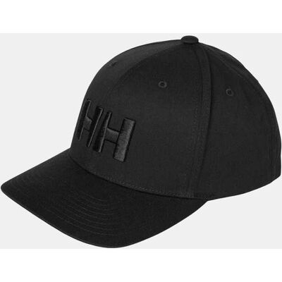 Helly Hansen Unisex Brand Cap - Black/Ebony - STD BLACK/EBONYSTD Helly Hansen Unisex Brand Cap - Black/Ebony - STD BLACK/EBONYSTD