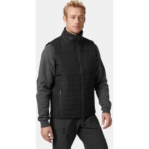 Helly Hansen Crew Fôret Vest 2.0 Herre Grå XL GråXL Helly Hansen Crew Fôret Vest 2.0 Herre Grå XL GråXL