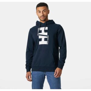 Helly Hansen Core Graphic Hoodie Herre Marineblå L MarineblåL Helly Hansen Core Graphic Hoodie Herre Marineblå L MarineblåL