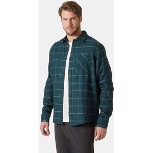 Helly Hansen Aker Langermet Flanellskjorte Herre Grønn M GrønnM Helly Hansen Aker Langermet Flanellskjorte Herre Grønn M GrønnM