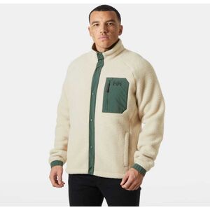 Helly Hansen Herre Beige Panorama Pile Snap Jakke - Jakke Helly Hansen Herre Beige Panorama Pile Snap Jakke - Jakke