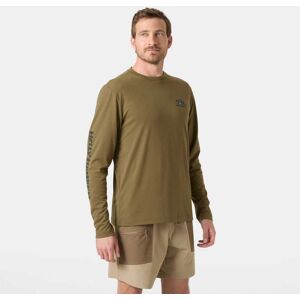 Helly Hansen Skog Graphic Long Sleeve T-skjorte Herre Grønn XL GrønnXL Helly Hansen Skog Graphic Long Sleeve T-skjorte Herre Grønn XL GrønnXL
