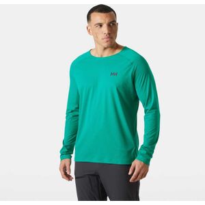 Helly Hansen Trail Long Sleeve T-skjorte Herre Grønn XL GrønnXL Helly Hansen Trail Long Sleeve T-skjorte Herre Grønn XL GrønnXL