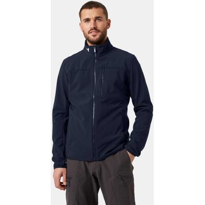 Helly Hansen Herre Crew Softshell Allværsjakke 2.0 Marineblå M MarineblåM Helly Hansen Herre Crew Softshell Allværsjakke 2.0 Marineblå M MarineblåM